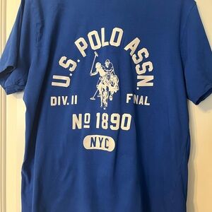 U.S. Polo Assn. Blue Graphic T-Shirt men’s XL